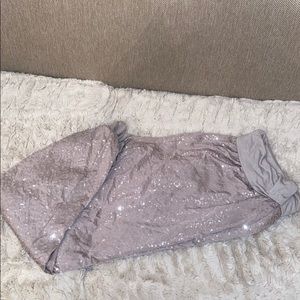 RACHEL Rachel Roy Sequin Joggers SZ 4